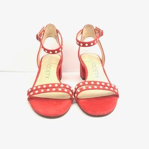 Sole Society Women's WMNS Red Heels New With Box